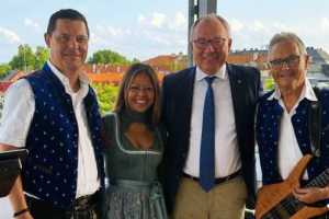 Foto Band mit Gast